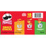 Pringles Potato Crisps, Cheddar Cheese, Original, Sour Cream & Onion, Snack Stacks