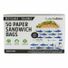 Lunchskins Recyclable + Sealable Sandwich Bags w/Closure Strip, Navy Shark