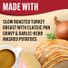 Smart Ones Slow Roasted Turkey Breast with Gravy & Garlic-Herb Mashed Potatoes Frozen Meal