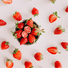 Tru Fru Nature's Strawberries, Hyper-Chilled in White & Milk Chocolate