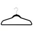 50 Pack 1/8" Wide Flocked Hangers