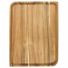 At Home Acacia Wood Rectangle Serving Tray