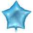 13.5" Light Blue Star Foil Balloons