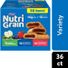 Kellogg’s Nutri-Grain Variety Pack Breakfast Bars, Made with 10g Whole Grains