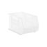 Large Stackable Plastic Utility Bin - Clear -18" x 11" x 10"