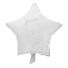 18" Pearl White Star Foil Balloon