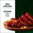 Morning Star Farms Sweet BBQ Plant Based Sauced Riblets, Vegan Meat, 2 Count