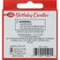 Betty Crocker Birthday Candles, White Spiral