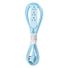 Five Below Power Strip With 3 Outlets - Blue