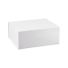 Collapsible Gift Box - White Glossy - 13" x 10-3/4" x 5-1/2"