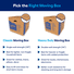 Lowe's Classic Small Cardboard Moving Box With Handle Holes, 16 x 12 x 12 Inch