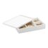 Poppin Medium White Accessory Tray