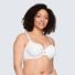 Simply Perfect by Warner's Women's Size 38C White Underarm Smoothing Underwire Bra