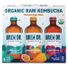 Brew Dr. Kombucha Costco Variety Pack, Clear Mind, Island Mango, Superberry