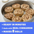 Pillsbury Cinnamon Rolls Refrigerated Pastry Dough With Original Icing