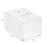 Like-It Bricks Tall Bin - Translucent - 8-1/4" x 5-1/2" x 4-3/4" Medium