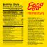 Eggo Homestyle Waffles, Breakfast Food, Family Pack, 24 Count