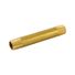 B&K 3/8" x 3/8" Diagram Threaded Male Adapter Nipple Fitting in Gold