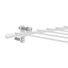 ClosetMaid Fixed Mount Drywall Back Clips - White