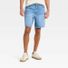 Goodfellow & Co Men's 8" Jean Shorts, 30 - Medium Wash