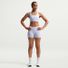 Nike Women's Pro Mid-Rise 3" Bike Shorts With No Front Seam, M - Hydrogen Blue