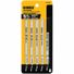 DEWALT Blades, Jig Saw, Assortment, 5 Pack