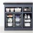 The Container Store Double Drawer Wire Pull-Out Cabinet Organizer - 10-5/8" x 16-1/2" x 11-3/4"
