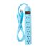 Five Below 6-Outlet Power Strip, Large