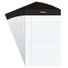 TRU RED TR57338 5" x 8" White Narrow Ruled Notepad