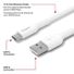 Staples TECH USB-C to USB-A Charging Cable - White