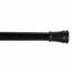 Kenney 48" Black Twist & Fit Rogers Adjustable Tension Curtain Rod