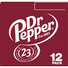 Dr Pepper Soda, 12 Pack