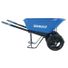 Kobalt Steel Wheelbarrow With Flat Free Tire - Blue - 7 cu ft