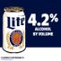 Miller Lite American Light Lager Beer, 12-pack, 16-oz beer cans, 4.2% ABV