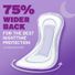 Poise Overnight Incontinence Pads, Extra Coverage