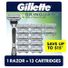 Gillette SkinGuard Men's Razor Handle and 13 Blade Refills
