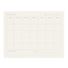 The Container Store Monthly Overview Pad - White - 11" x 8-1/2"