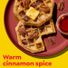 Kellogg's Eggo Thick and Fluffy Cinnamon Brown Sugar Waffles, Breakfast Food