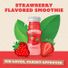 Danimals Smoothie Strawberry Low Fat Dairy Drink Multi-Pack, Creamy and Delicious Snacks for Kids, 6 Ct, 3.1 fl oz Smoothie Bottles