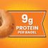 Thomas’ 6 ct, Plain, Bagels, 10g Protein, Kosher, Bagels, 20 oz