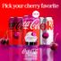 Coca-Cola Cherry Soda Bottle