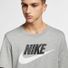 Nike Men's Sportswear Icon Futura Graphic Tee - Dark Gray & Heather Black
