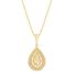 14kt Yellow Gold Pear Drop Pendant