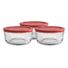 Anchor Hocking Container + Lid, 4 Cup