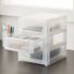The Container Store Shimo Large Stacking Drawers - Translucent - 15-1/4" x 10-1/2" x 10-1/4" Height