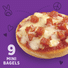 Annie's Frozen Uncured Pepperoni Mini Pizza Bagels