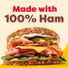 Oscar Mayer Deli Fresh Honey Uncured Ham Sliced Sandwich Lunch Meat