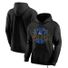 NBA Golden State Warriors Men's Hooded Sweatshirt, L - Black