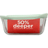 Pyrex Baking Dish, Deep Glass, 3.1 Quart, with Lid