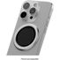 ohsnap Ultra-Thin, Fits Any Phone & Supports MagSafe Charging Snap 4 Luxe Magnetic Phone Grip - Pure Silver